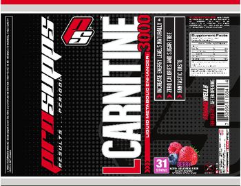 ProSupps L-Carnitine 3000 Berry - supplement