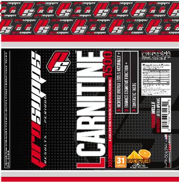 ProSupps LCarnitine 1500 Orange Burst - supplement