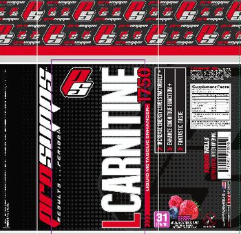 ProSupps LCarnitine 1750 Berry - supplement