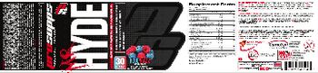 ProSupps Mr Hyde Blue Razz - supplement