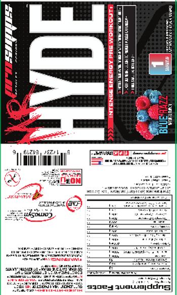 ProSupps Mr Hyde Blue Razz - supplement