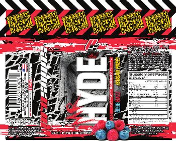 ProSupps Mr Hyde Blue Razz - supplement