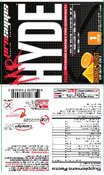 ProSupps Mr Hyde Orange Burst - supplement