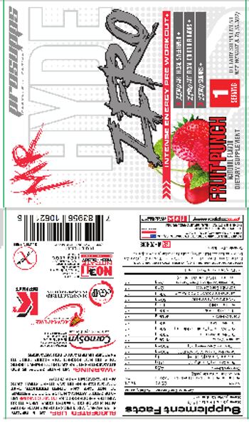 ProSupps Mr Hyde Zero Fruit Punch - supplement