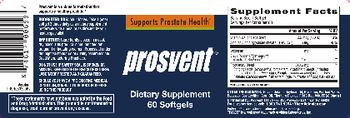 Prosvent Prosvent - supplement