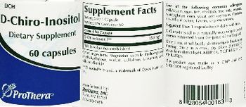 ProThera D-Chiro-Inositol - supplement