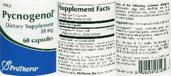 ProThera Pycnogenol 50 mg - supplement