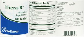 ProThera Thera-B - vitamin b supplement