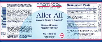 Protocol For Life Balance Aller-All - supplement