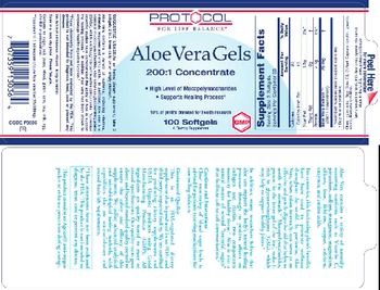 Protocol For Life Balance Aloe Vera Gels 200:1 Concentrate - supplement