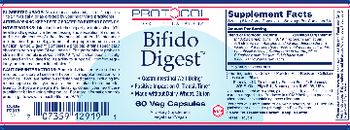 Protocol For Life Balance Bifido Digest - supplement