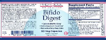 Protocol For Life Balance Bifido Digest - supplement
