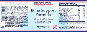 Protocol For Life Balance Bone Support Formula - supplement