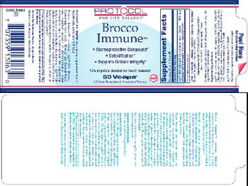Protocol For Life Balance Brocco Immune - supplement