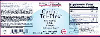 Protocol For Life Balance Cardio Tri-Plex - supplement