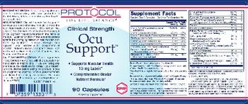 Protocol For Life Balance Clinical Strength Ocu Support - supplement