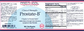 Protocol For Life Balance Clinical Strength Prostate-B - supplement