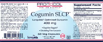 Protocol For Life Balance Cogumin SLCP 400 mg - supplement
