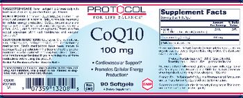 Protocol For Life Balance CoQ10 100 mg - supplement