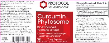 Protocol For Life Balance Curcumin Phtosome - supplement