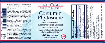 Protocol For Life Balance Curcumin Phytosome Bio Enhanced Turmeric Root Extract - supplement