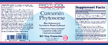Protocol For Life Balance Curcumin Phytosome - supplement