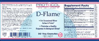 Protocol For Life Balance D-Flame - supplement