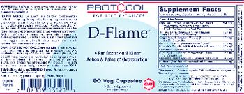 Protocol For Life Balance D-Flame - supplement