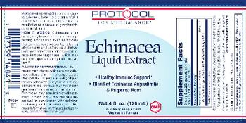 Protocol For Life Balance Echinacea Liquid Extract - supplement
