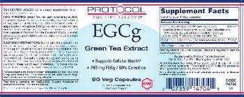 Protocol For Life Balance EGCg Green Tea Extract - supplement