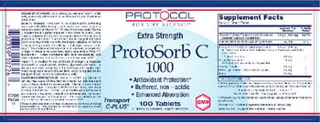 Protocol For Life Balance Extra Strength ProtoSorb C 1000 - supplement