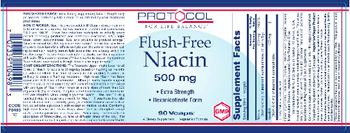 Protocol For Life Balance Flush-Free Niacin 500 mg - supplement