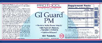 Protocol For Life Balance GI Guard PM - supplement