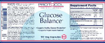 Protocol For Life Balance Glucose Balance - supplement