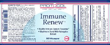 Protocol For Life Balance Immune Renew - supplement