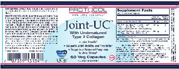 Protocol For Life Balance Joint-UC - supplement