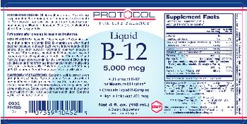 Protocol For Life Balance Liquid B-12 5,000 mcg - supplement