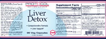 Protocol For Life Balance Liver Detox - supplement