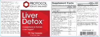 Protocol For Life Balance Liver Detox - supplement