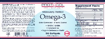 Protocol For Life Balance Molecularly Distilled Omega-3 - supplement