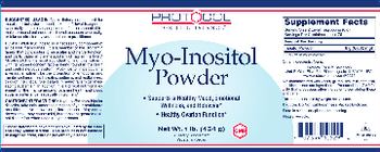 Protocol For Life Balance Myo-Inositol Powder - supplement