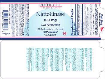 Protocol For Life Balance Nattokinase 100 mg - supplement