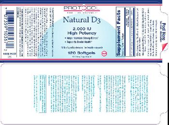 Protocol For Life Balance Natural D3 2,000 IU High Potency - supplement