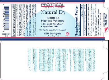 Protocol For Life Balance Natural D3 5,000 IU Highest Potency - supplement