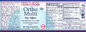Protocol For Life Balance Ortho Multi For Men - supplement