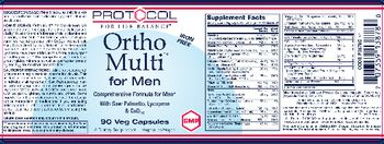 Protocol For Life Balance Ortho Multi For Men - supplement