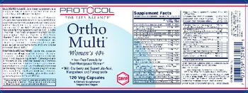 Protocol For Life Balance Ortho Multi Women's 40+ - supplement