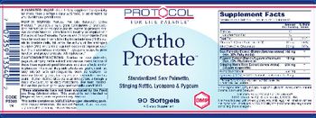 Protocol For Life Balance Ortho Prostate - supplement