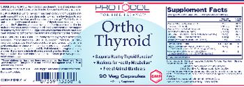 Protocol For Life Balance Ortho Thyroid - supplement