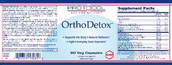 Protocol For Life Balance OrthoDetox - supplement